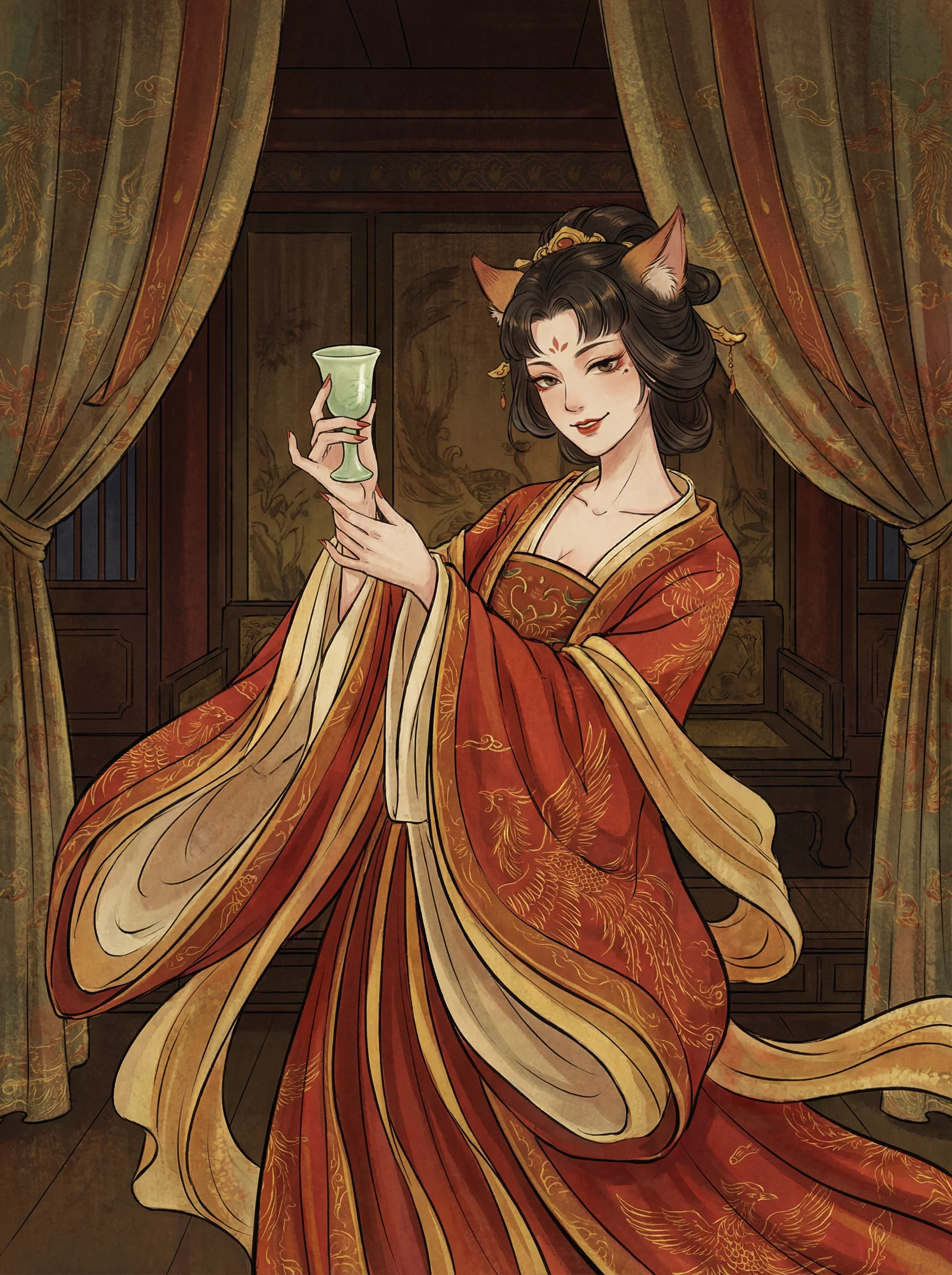 妲己 - 校花贴身高手电视剧 封神榜截教动漫角色